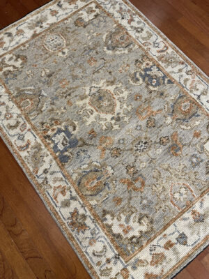 Canyons Rug - India - 4 X 6 - Grey