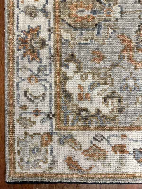 Canyons Rug - India - 4 X 6 - Grey - Image 3