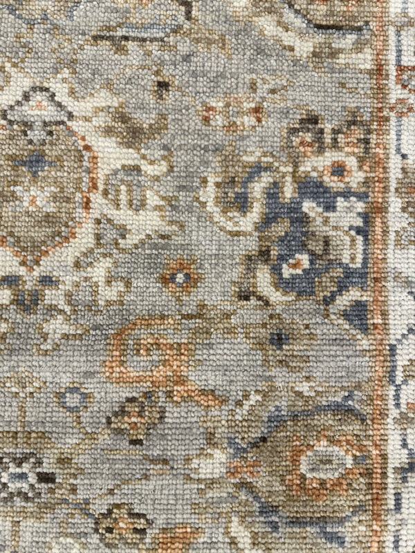 Canyons Rug - India - 4 X 6 - Grey - Image 4