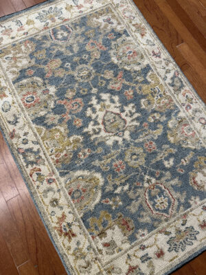 Canyons Rug - India - 4 X 6 - Blue