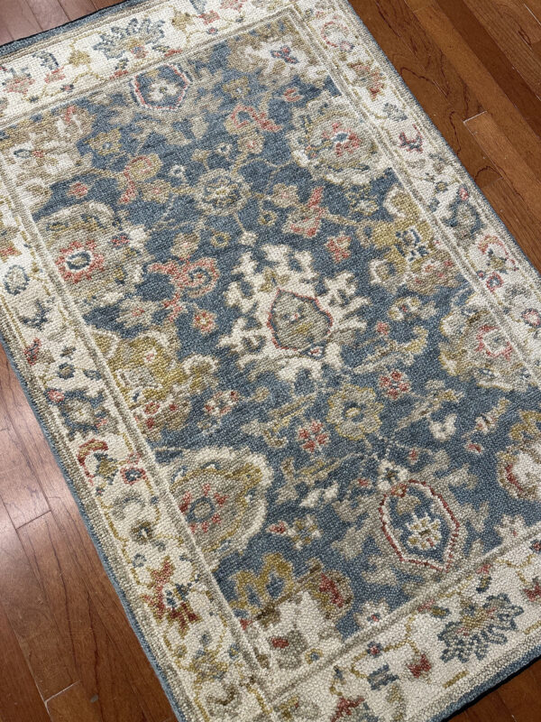 Canyons Rug - India - 4 X 6 - Blue