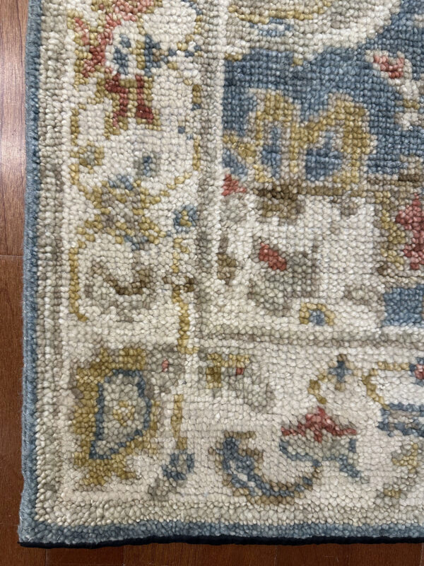 Canyons Rug - India - 4 X 6 - Blue - Image 3