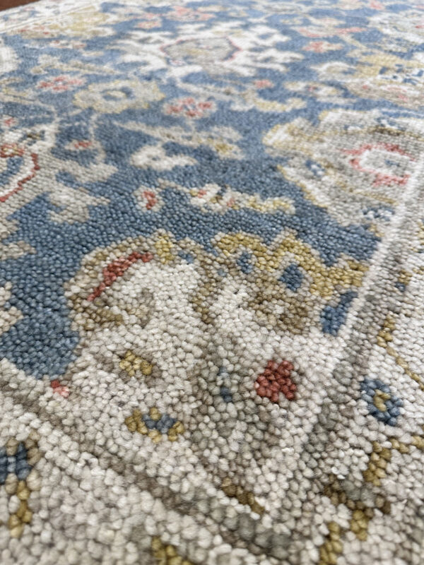 Canyons Rug - India - 4 X 6 - Blue - Image 5