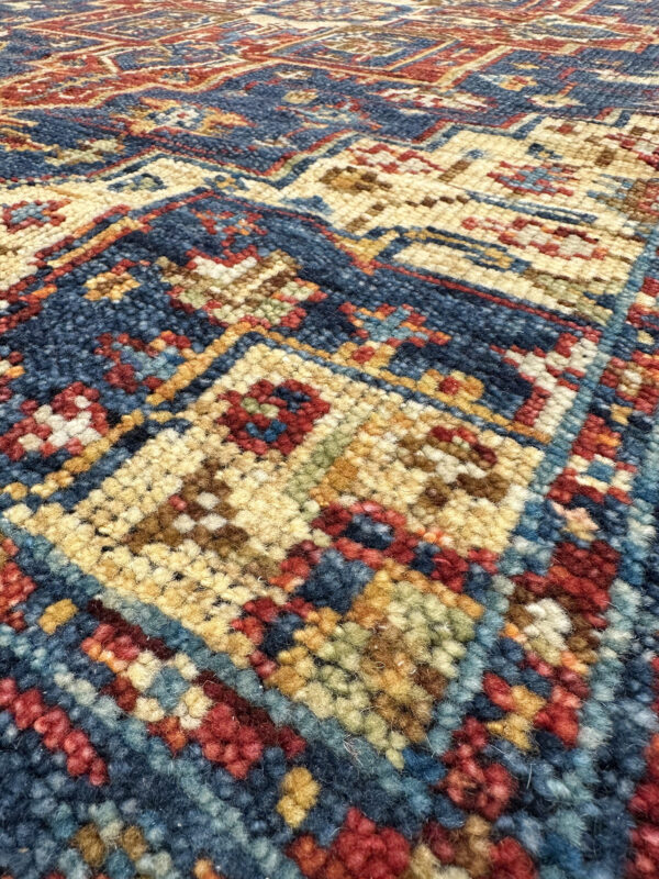 Saga Rug - India - 4 X 6 - Blue - Image 5