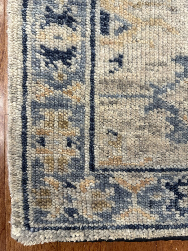 Saga Rug - India - 4 X 6 - Blue - Image 3