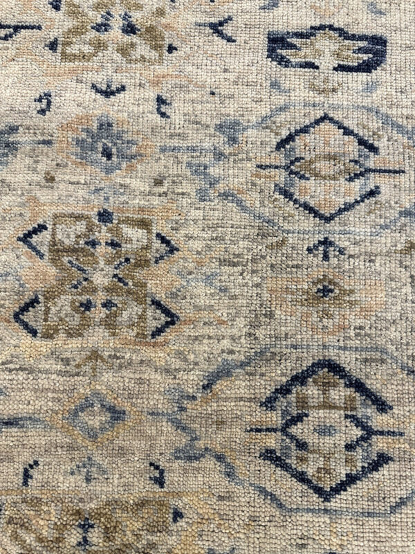 Saga Rug - India - 4 X 6 - Blue - Image 4
