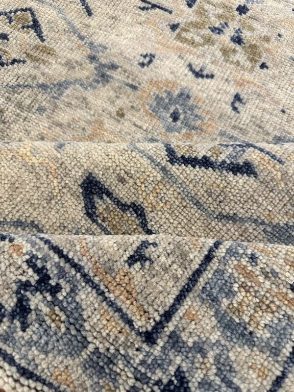 Saga Rug - India - 4 X 6 - Blue - Image 5