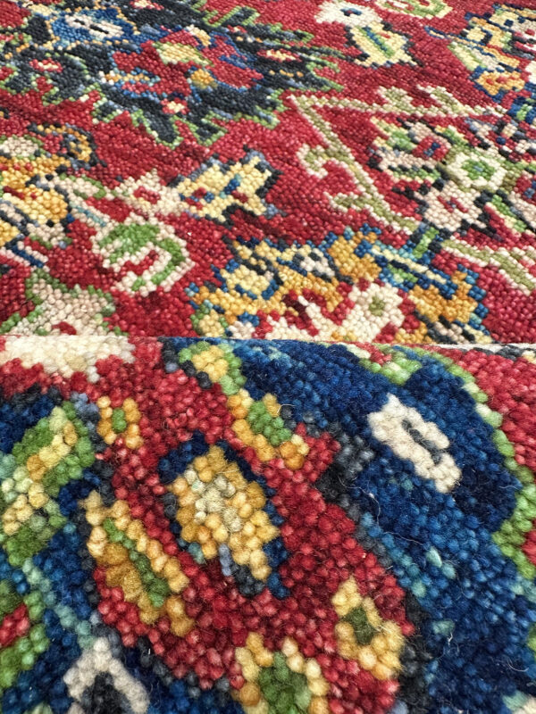 Saga Rug - India - 4 X 6 - Red - Image 5