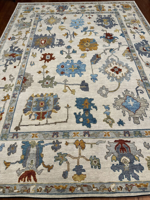 Popley Rug - India - 10 X 14 - Ivory - Image 2